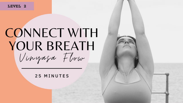 L2 | Connect with your Breath Vinyasa Flow | 25 Mins